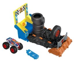 Hot Wheels Monster Trucks Arena Smashers Race Ace Wieża Opon